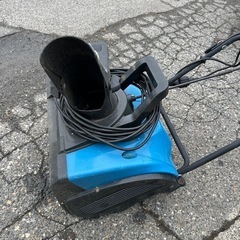 電気除雪機　
