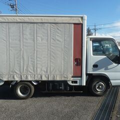 H.18(2006)年 いすゞ エルフ 2tアコーディオンバン スムMT ホワイト 走行56,000km ETC  クラッチフリー　エアコン　パワステ　パワーウィンドウ　集中ドアロック　運転席エアバック　左電格ミラー　車検1年付　　17177の画像