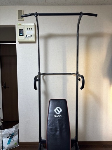 3点セット】ベンチ 懸垂台 トップ 可変式 ダンベル