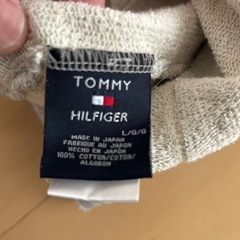 TOMMY HILFIGER 日本製　カーディガン　綿100％　ジャージ生地の画像