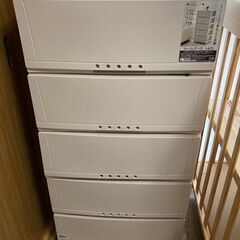【取引先決定】衣装ケース 収納ケース　5段　キャビネット　タンス