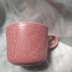 新品未使用品　土岐市の陶器ムーミン透かし木箱入マグカップの画像