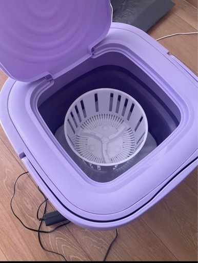 【美品】折りたたみ式洗濯機