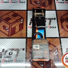 【新品】TACTIX 376021 3ｍ ラチェットベルト  