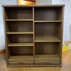 2月27日お渡しまでの受付　本棚　ブラウン
