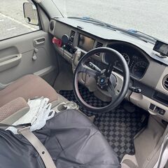 【売却済み】宮古島 リフトアップ エブリィバン ターボ 4AT ２WD 平成23年式 DA64V シルバー キャリア付きの画像