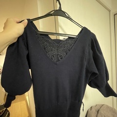 トランテアンソンドゥモード　ニットワンピースの画像