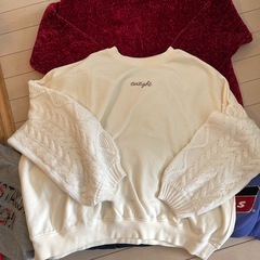 ZARA　モールニット　他　Mサイズ　パーカートレーナー　ジャケット　まとめの画像