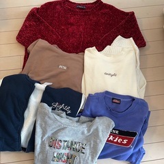 ZARA　モールニット　他　Mサイズ　パーカートレーナー　ジャケ...