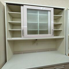 ☆ジモティ割あり☆ パモウナ 食器棚 ホワイト H210×W143×D58