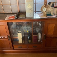 和風 サイドボード キャビネット