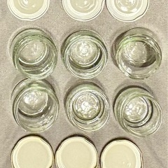 ジャムなど 容器 ガラス瓶 入れ物 コンテイナーの画像