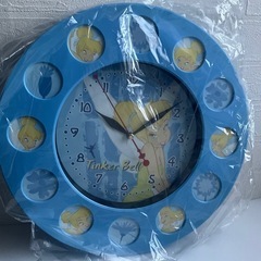 【新品】ディズニー ティンカーベル 壁掛け時計