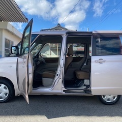 低走行7万キロ☆月々1万円〜分割払い可❗️ 車検2年付き！【名義変更代込み】大人気☆日産 ルークス☆SDナビ付き☆スライドドア☆ドラレコ付き☆スマートキー☆そのまま乗って帰れます❗️の画像