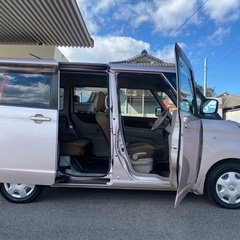 低走行7万キロ☆月々1万円〜分割払い可❗️ 車検2年付き！【名義変更代込み】大人気☆日産 ルークス☆SDナビ付き☆スライドドア☆ドラレコ付き☆スマートキー☆そのまま乗って帰れます❗️の画像