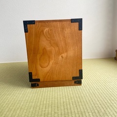昭和レトロ 木製  箪笥 小物入れ 和家具 古民具 収納ケース 裁縫箱 年代物の画像