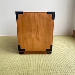 昭和レトロ 木製  箪笥 小物入れ 和家具 古民具 収納ケース 裁縫箱 年代物の画像