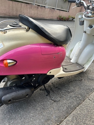 取引不成立につき再出品】ジャンク5AUヤマハビーノ2スト原付 (いのっち