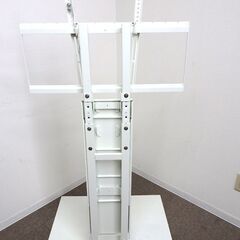 新札幌◆EQUALS/イコールズ テレビスタンド WALL V3 ハイタイプ WLTVB6111◆W760×D520×H1295～1695mm 対応インチ32～80No.3153の画像