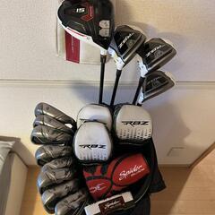 テーラーメイド RBZ フルセット キャディバッグ付きの画像