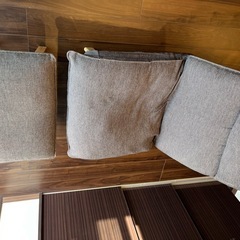 1人用のソファ(オットマン付き)