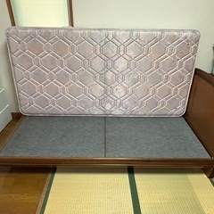 お取り引き中シモンズ　シングルベッド　程度良好 の画像