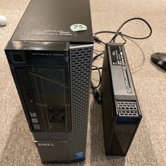 ディスクトップ　DELL PCの画像