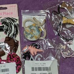 キッズ/ヘアゴムセット（新品）の画像