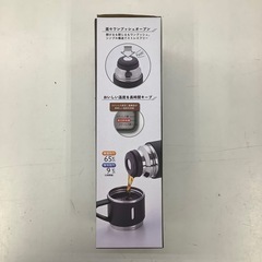 S【新品未使用品】  COCO CAFE  真空二重ボトル  コップ付きの画像