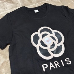 新品　Tシャツ　半袖　プリント　黒の画像