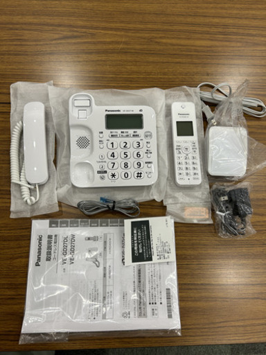 Panasonic電話機（子機付）【新古品】
