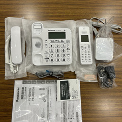 Panasonic電話機（子機付）【新古品】