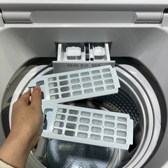 【✨極上美品✨】AQUA 7kg洗濯機 AQW-V7E3｜シンプル＆使いやすい！の画像
