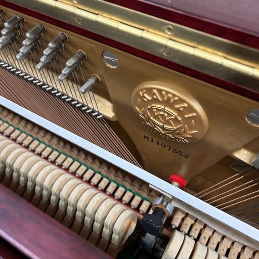 アップライトピアノ 河合 カワイ KAWAI 3本ペダル