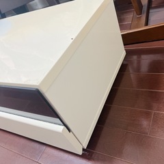 【受け渡し決定】テレビ台　テレビボード　ホワイト　引き出し　収納の画像