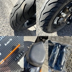 ⭐️SA39J.JOGフロントディスクブレーキ⭐️バッテリ・プラグ新品など新品交換済み^_^イロイロ整備で快調⭐️50cc原付スクーター⭐️の画像