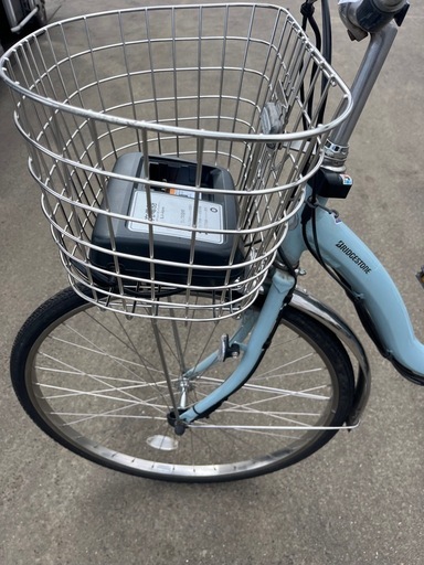 ブリヂストン電動アシスト自転車　バッテリー量15,4ah 