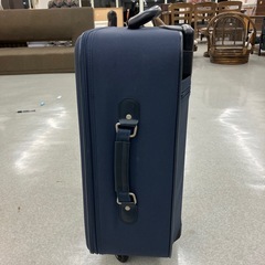 K2502-061 配送不可 EMINENT キャリーケース ソフトタイプ ネイビー 4輪 ジッパー引手欠損 キズ汚れ有りの画像