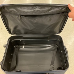 K2502-061 配送不可 EMINENT キャリーケース ソフトタイプ ネイビー 4輪 ジッパー引手欠損 キズ汚れ有りの画像