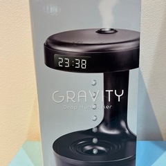 🍦新品未開封🍦グラビティードロップ加湿器　「ブラック」の画像