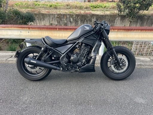 レブル250sエディション　カスタム　マットブラック