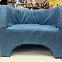 コメリ　KOMERI　超軽楽チェア　イス　椅子　ネイビー　中古品　③の画像