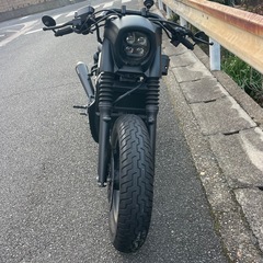 レブル250sエディション　カスタム　マットブラックの画像