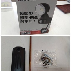 ● DAISHIN 大進 DLA-N4T100 スタンダードLEDセンサーライト1灯式 防犯 玄関 軒下 ガレージ などに！ 未使用品 ③の画像