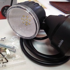 ● DAISHIN 大進 DLA-N4T100 スタンダードLEDセンサーライト1灯式 防犯 玄関 軒下 ガレージ などに！ 未使用品 ③の画像