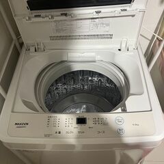 全自動洗濯機 MAXZEN JW60WP01