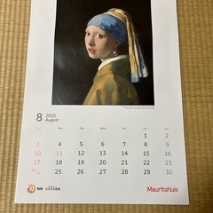 2025壁掛けカレンダーの画像