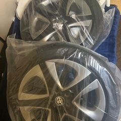 受け渡し者決定済　50プリウス Sツーリング純正アルミホイール4本セット　おまけタイヤ付き