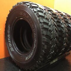 【新品】DUNLOP GRANDTREK MT2 LT265/75R16 112/109Q 6PR 16インチ 夏タイヤ オフロード 4本 21年製 ホワイトレター ランクル等　(VTY931