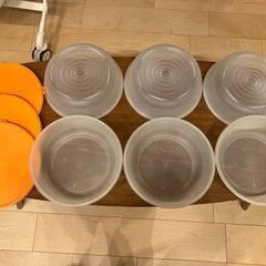 【購入済み】タッパーウェア　MMボール(３L)シール ストレーナ...